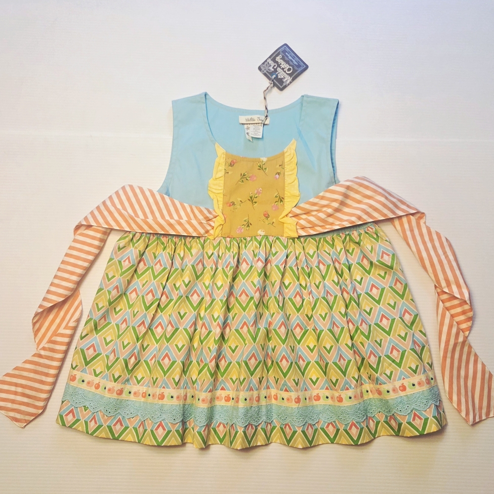 Matilda Jane Talent Show Shasta Swing Top It's A Wonderful Parade Size 8.